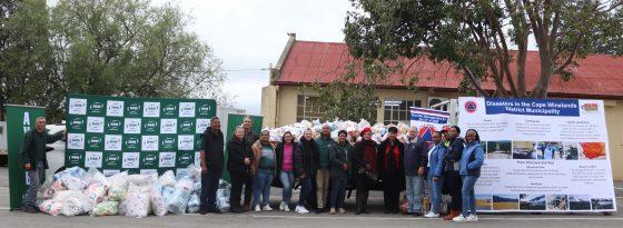 Relief items donated in wake of severe weather damage