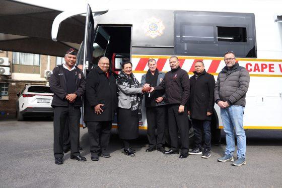 CWDMâs Fire Services unveils cutting-edge Incident Command Bus