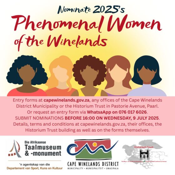 Winelanders: nominate your women of stature now